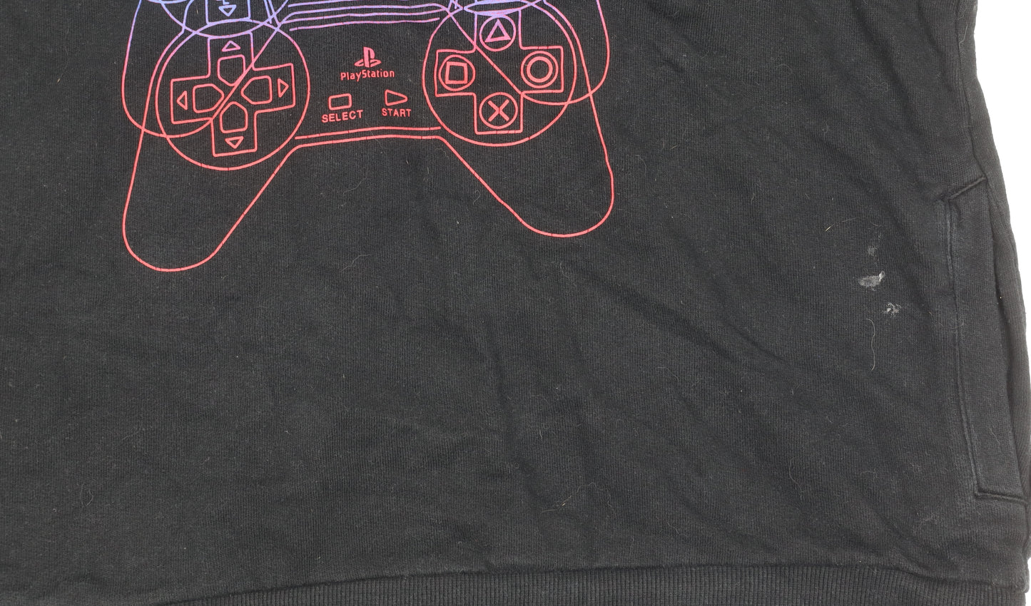 Next Boys PlayStation Hoodie, Black, 16 Years, Graphic Print