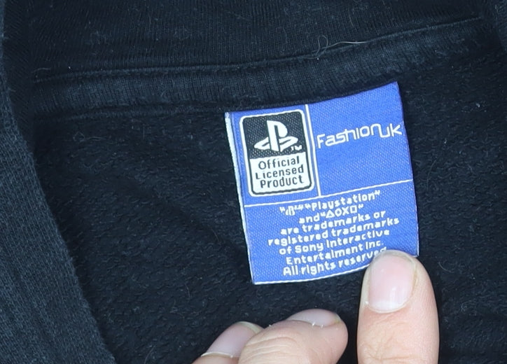 Next Boys PlayStation Hoodie, Black, 16 Years, Graphic Print