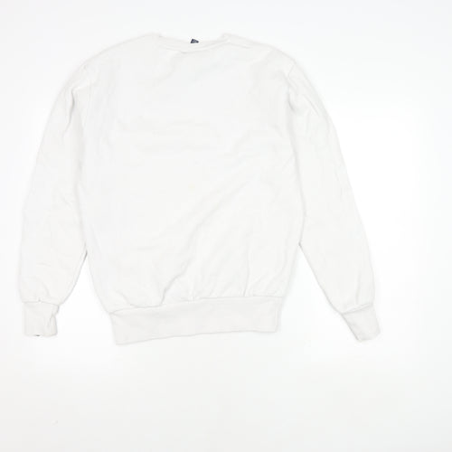 Ellesse Men's White S Pullover Sweatshirt