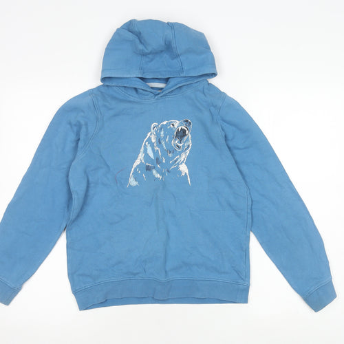 Mountain Warehouse Boys Blue Pullover Hoodie 13-14 Years
