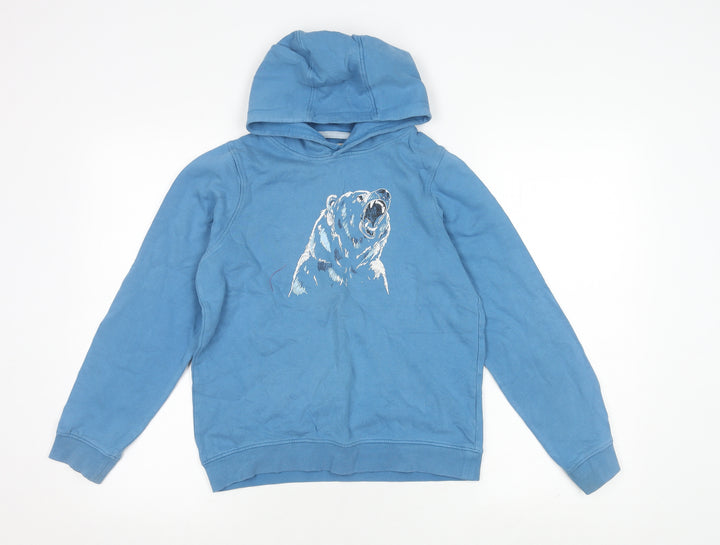 Mountain Warehouse Boys Blue Pullover Hoodie 13-14 Years
