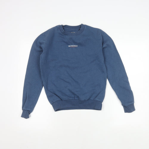 McKenzie Boys Blue Pullover Sweatshirt 10-11 Years