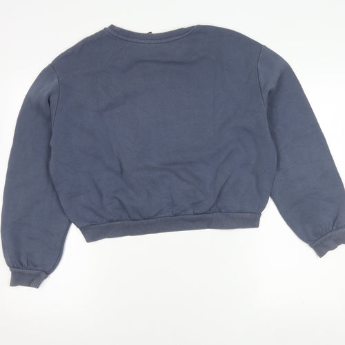 DIVIDED Women’s Blue Pullover Sweatshirt, Size 12