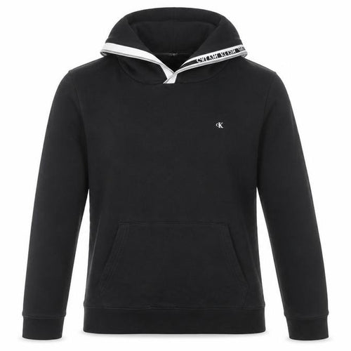 Calvin Klein Girls Black Pullover Hoodie Size 16