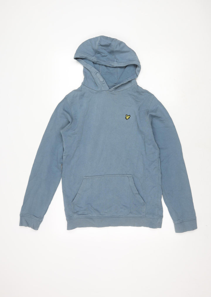 Lyle & Scott Boys Blue Pullover Hoodie, 14-15 Years