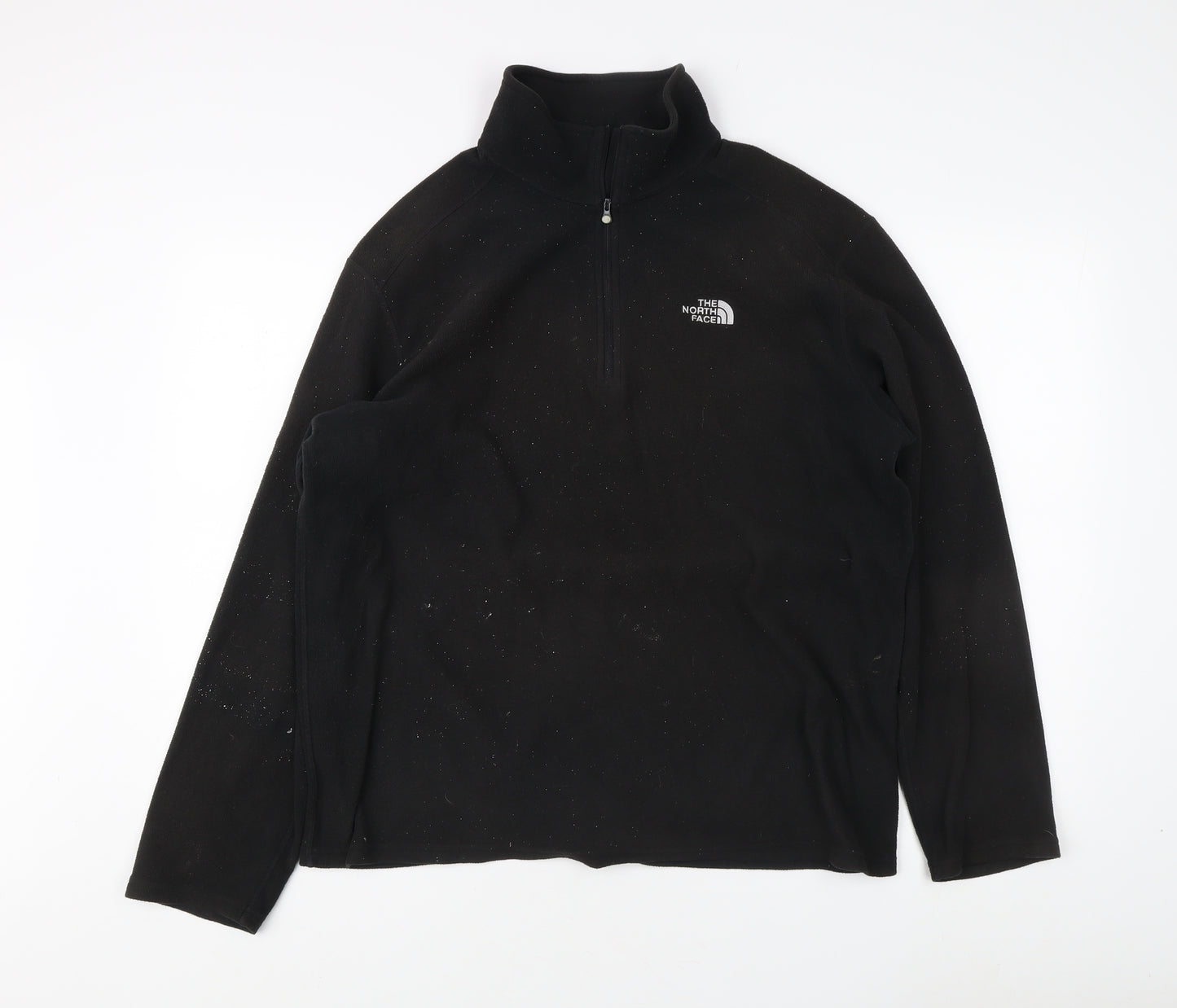 The North Face Men's Black Fleece Pullover Sweatshirt L