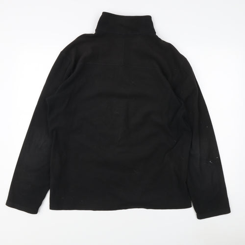 The North Face Men's Black Fleece Pullover Sweatshirt L