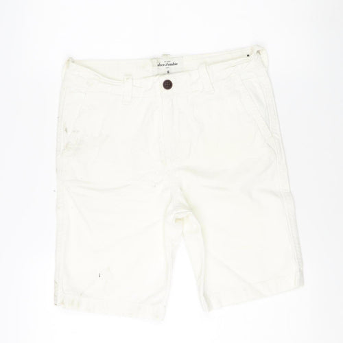 Abercrombie White Teen Shorts, Size 16