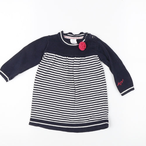 Jasper Conran Striped Dress Set - 6-9 Months, Unisex