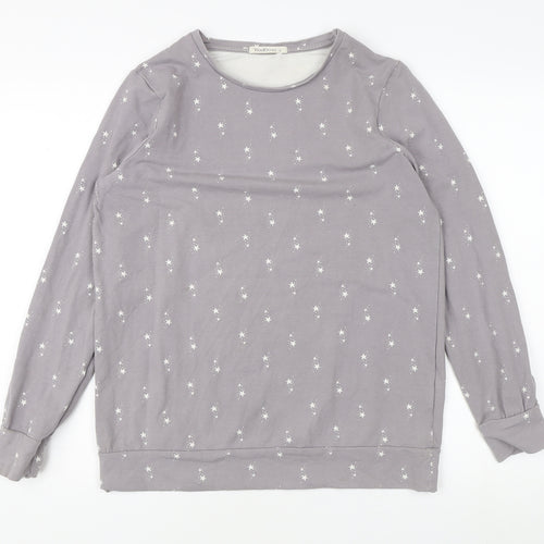 WoolOvers Women's Grey Pullover Sweatshirt, Size S