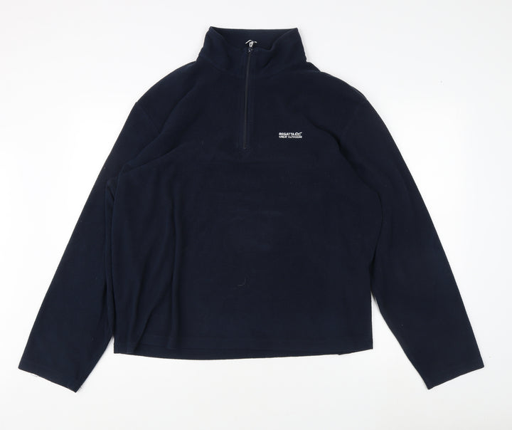 Regatta Men's Blue XL Fleece Pullover Sweatshirt