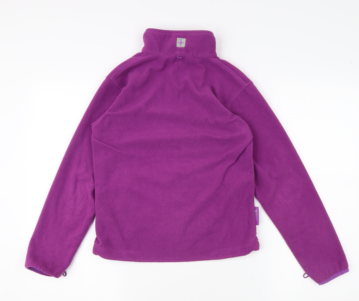 Mountain Warehouse Girls Purple Full Zip Fleece Sweatshirt 9-10Y