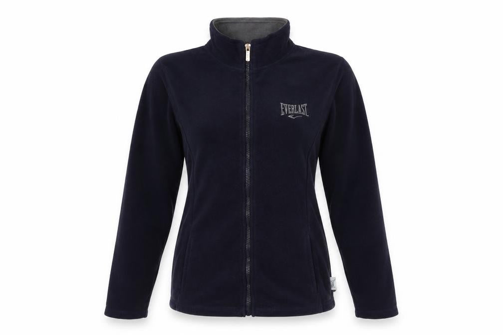 Front view of Everlast Women's Black Fleece Jacket, size 10