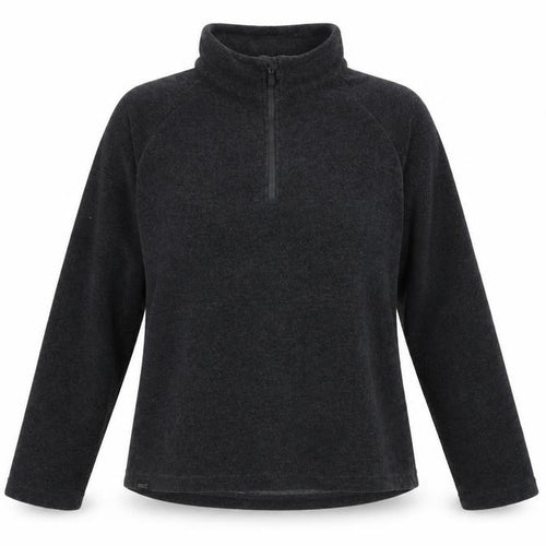 Regatta Unisex Black Fleece Pullover Sweatshirt Size 16