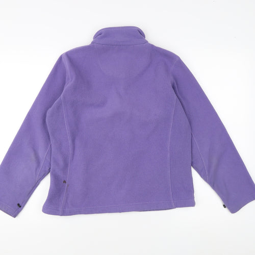 Regatta Women’s Purple Fleece Jacket Size 10