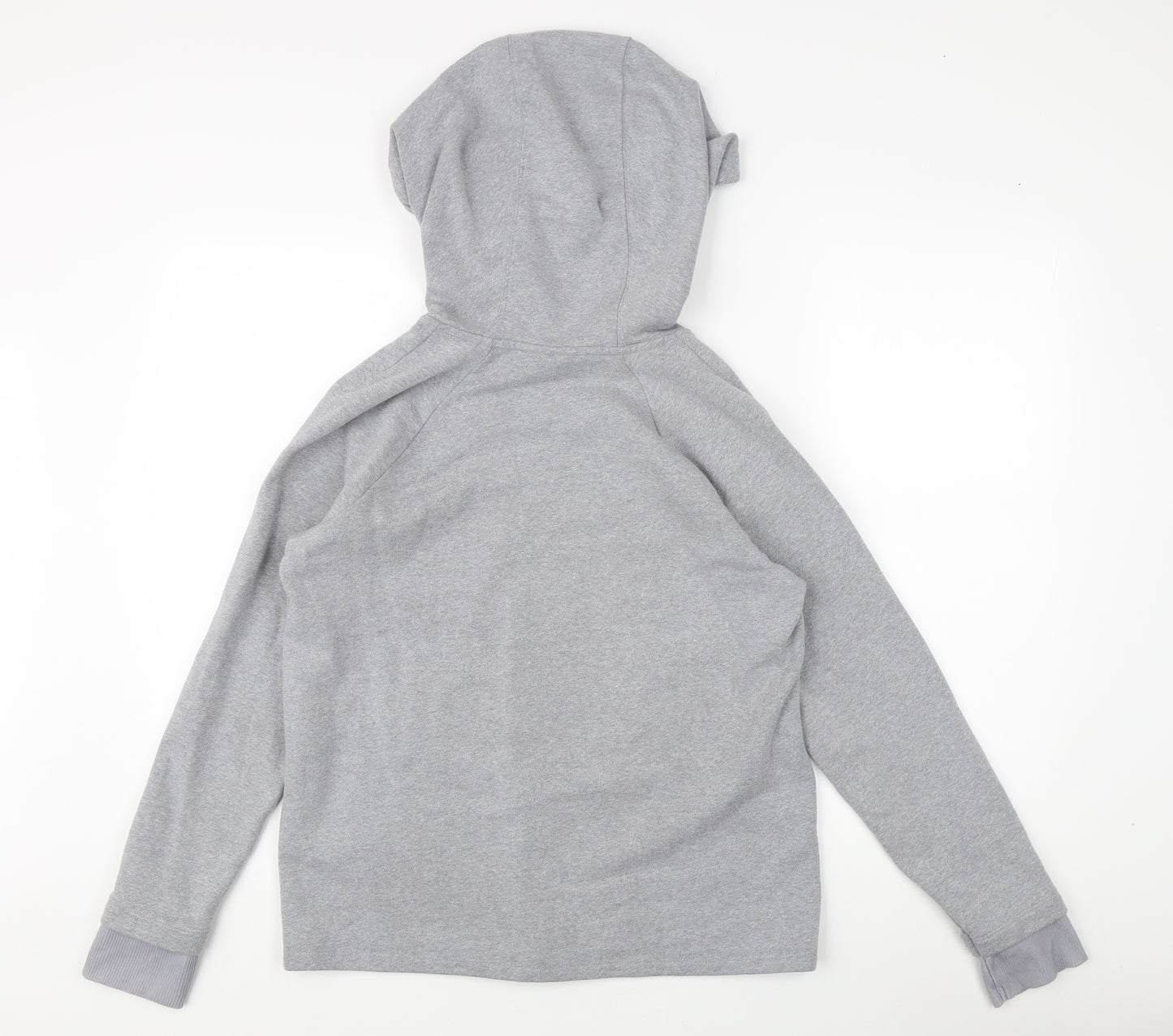 Under Armour Men's Grey Pullover Hoodie, Size S, Sports Style