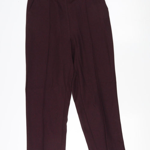Honor Millburn Women's Red Trousers Size 10