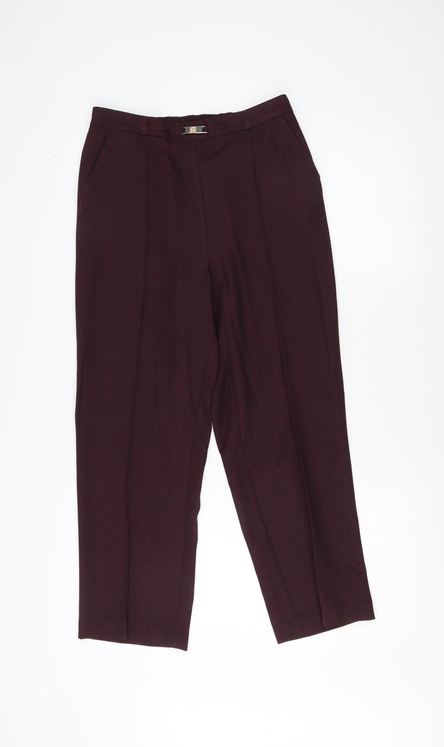 Honor Millburn Women's Red Trousers Size 10