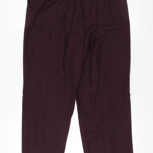 Honor Millburn Women's Red Trousers Size 10
