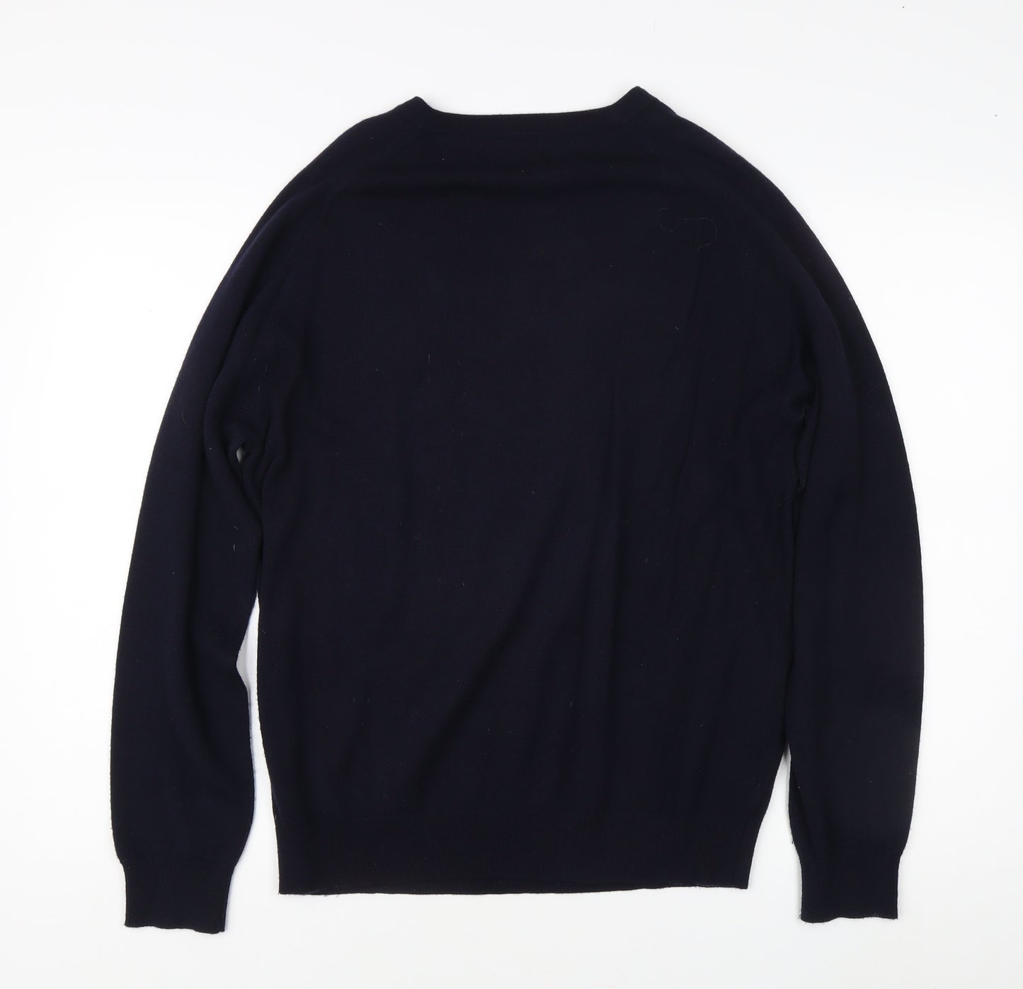 Austin Reed Men's Black V-Neck Pullover Jumper M