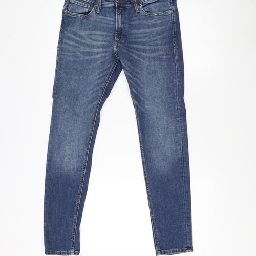 Jack & Jones Men's Blue Skinny Jeans Size 30