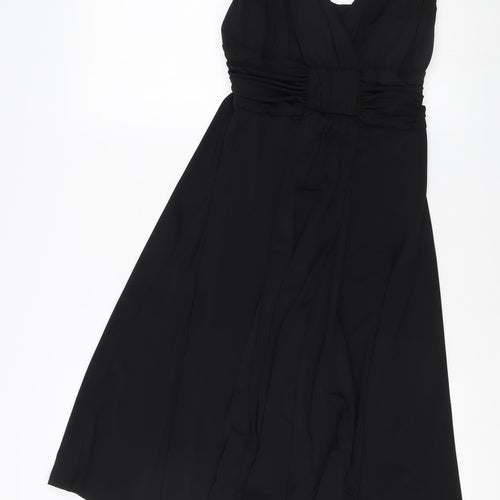 Principles Women's Black Strappy Dress Size 14