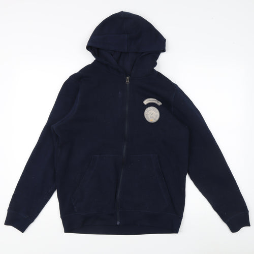 Regatta Women's Blue Full Zip Hoodie Size 10