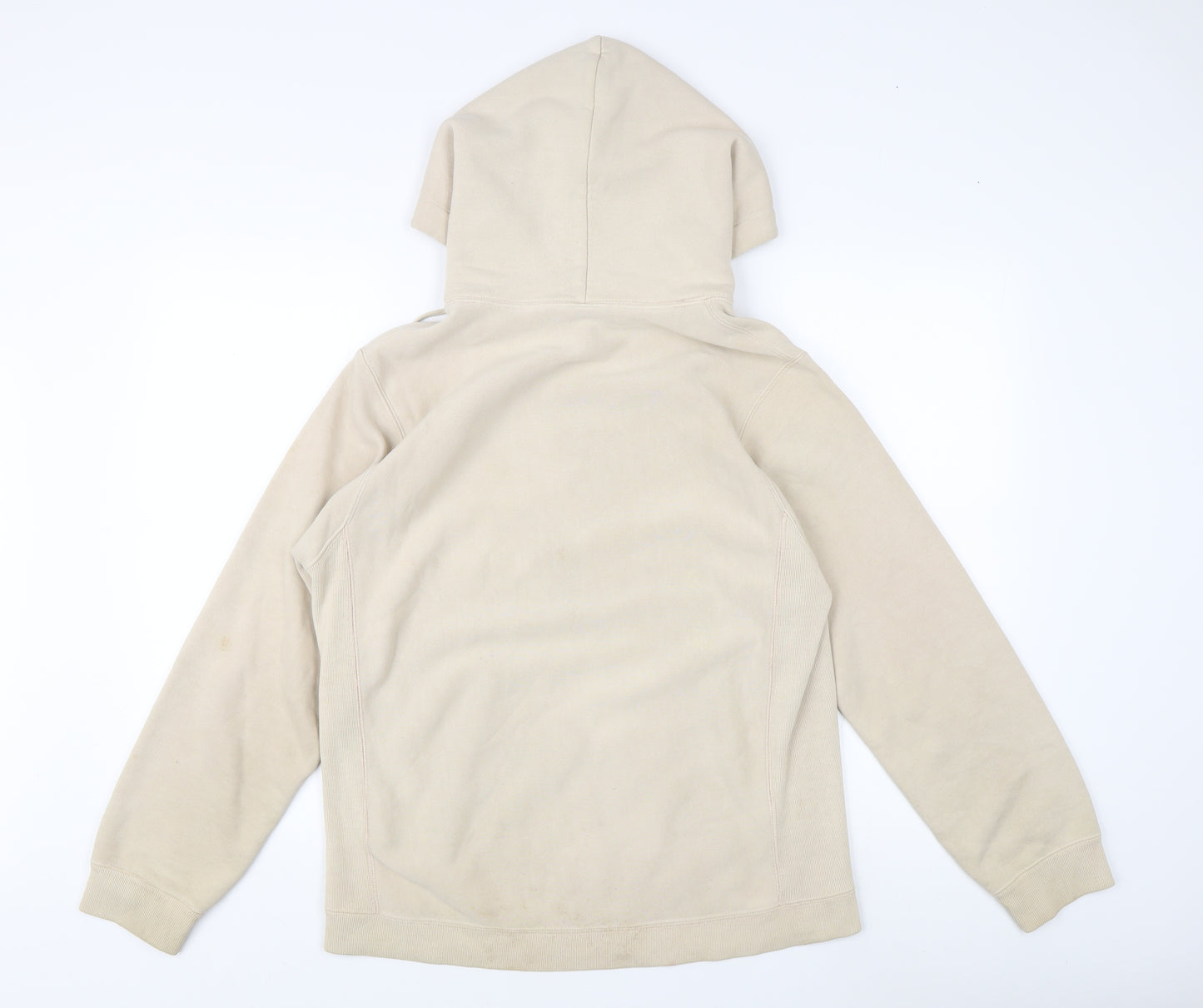 Champion Men's Beige Pullover Hoodie Medium