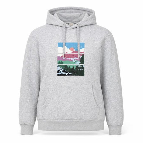 Mountain Warehouse Women's Grey Hoodie, UK 12, Graphic Print