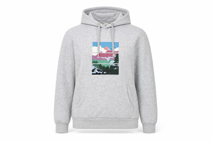 Mountain Warehouse Women's Grey Hoodie, UK 12, Graphic Print