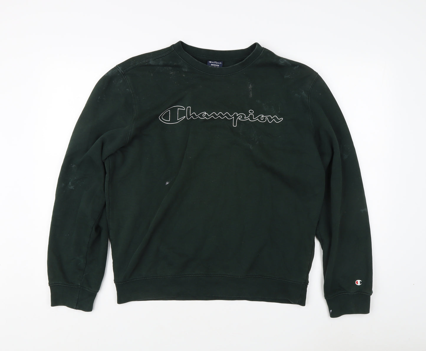 Champion Men's Green Pullover Sweatshirt M