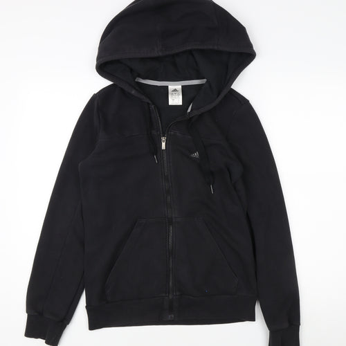 Adidas Men's Black Full Zip Hoodie S