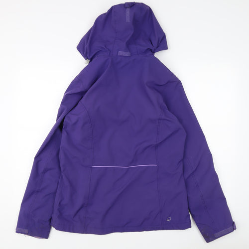 Regatta Women's Purple Rain Coat Jacket Size 10