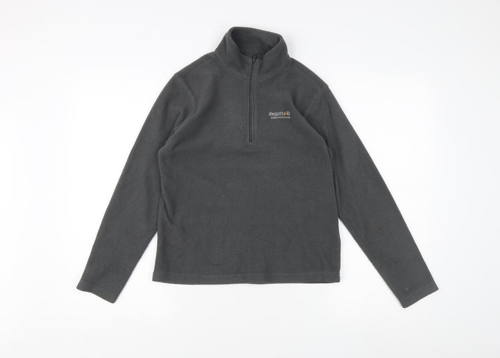 Regatta Boys' Grey Fleece 1/4 Zip Sweatshirt, 11-12 Years