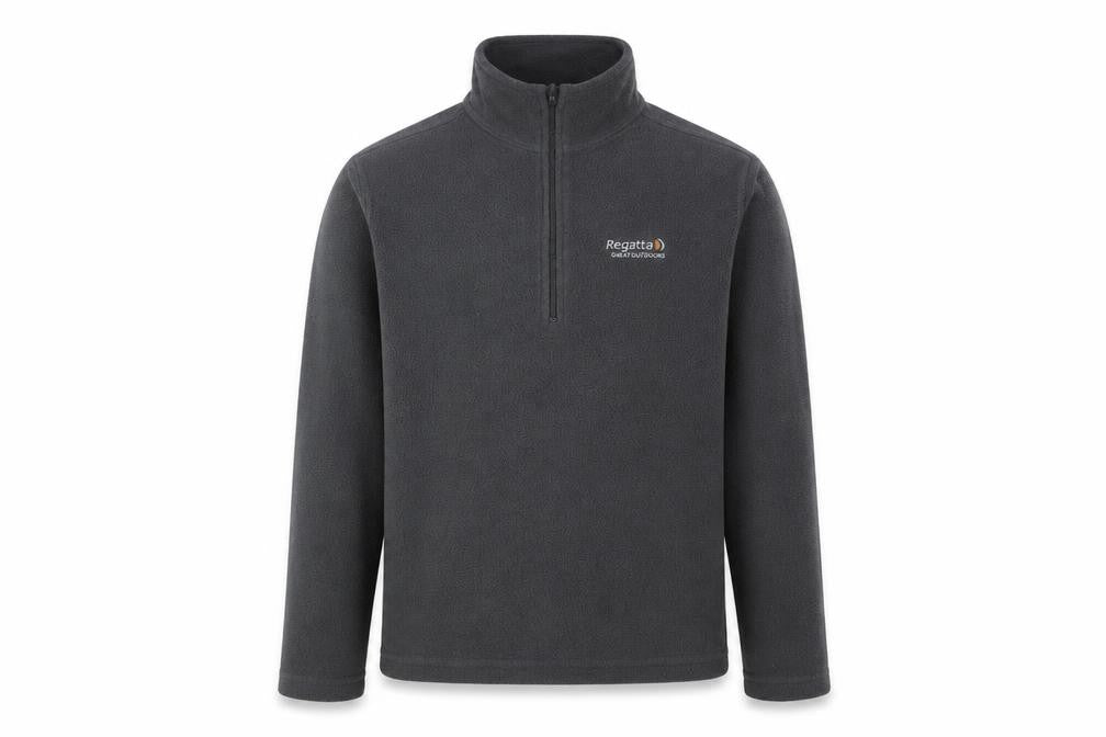 Regatta Boys' Grey Fleece 1/4 Zip Sweatshirt, 11-12 Years