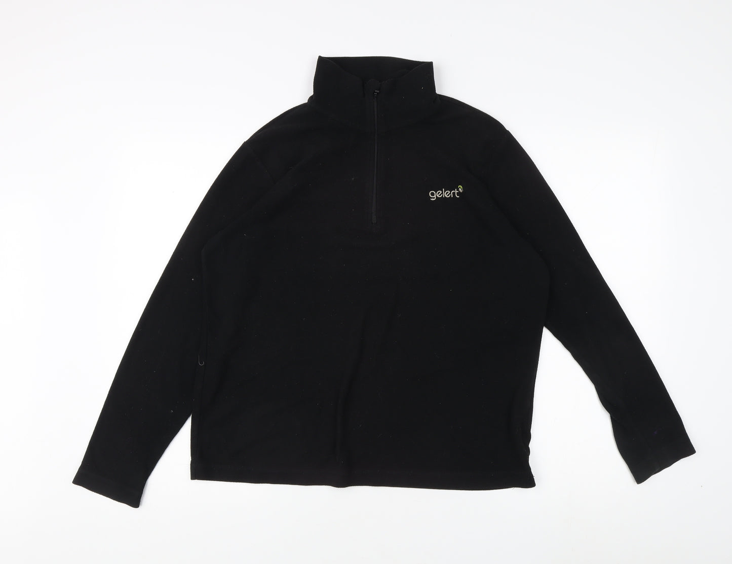 Gelert Men's Black Fleece Pullover Sweatshirt Size S