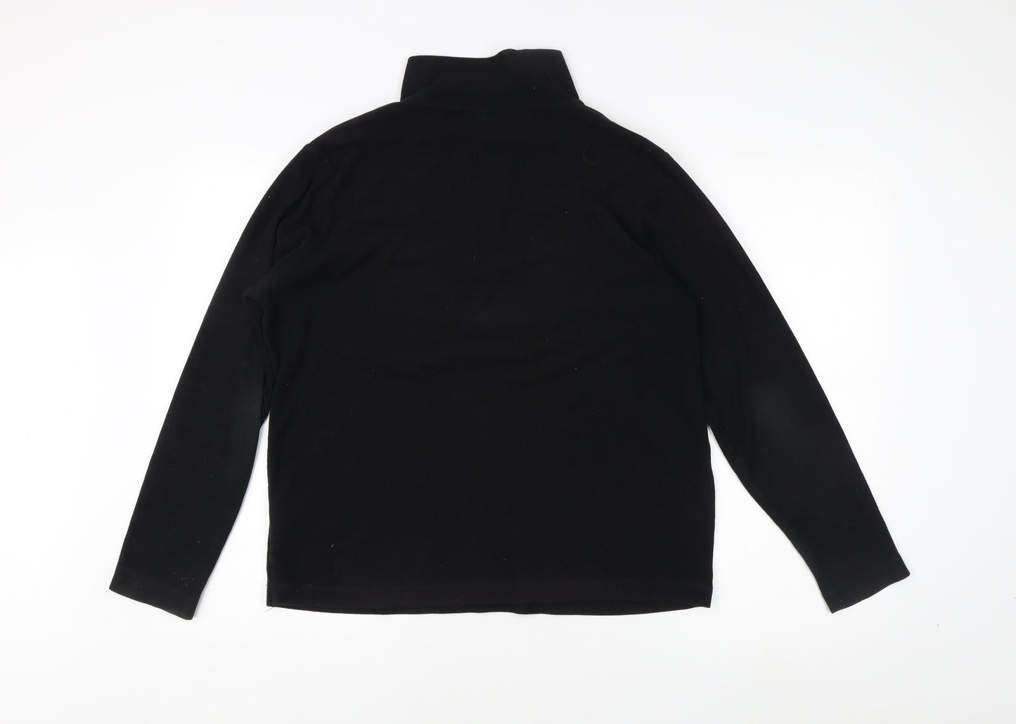 Gelert Men's Black Fleece Pullover Sweatshirt Size S