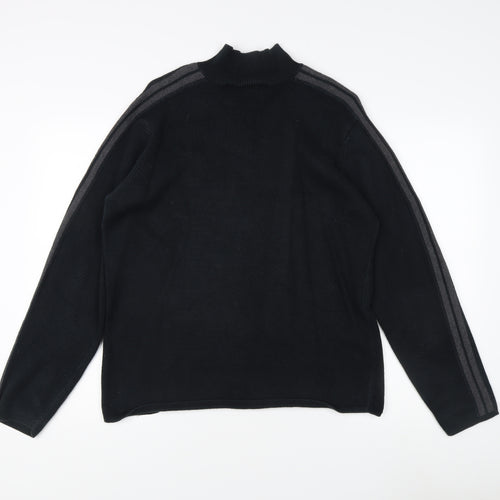 DKNY Men's Black Pullover Jumper - Size M