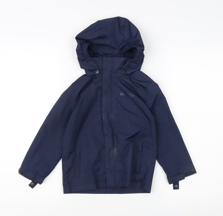 Mountain Warehouse Boys Blue Waterproof Jacket 3-4 Years