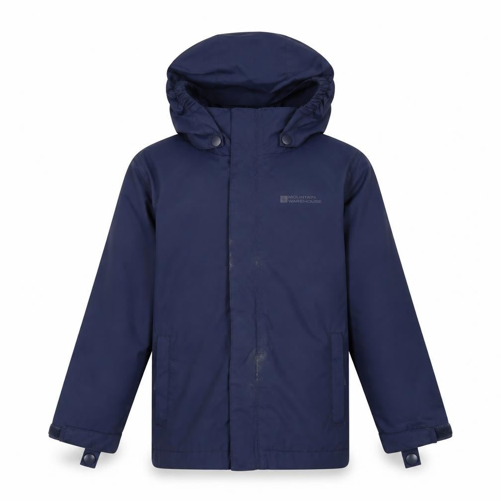 Mountain Warehouse Boys Blue Waterproof Jacket 3-4 Years
