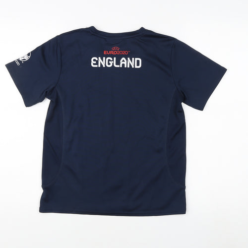 UEFA Euro 2020 Boys Blue Football T-Shirt 11 Years