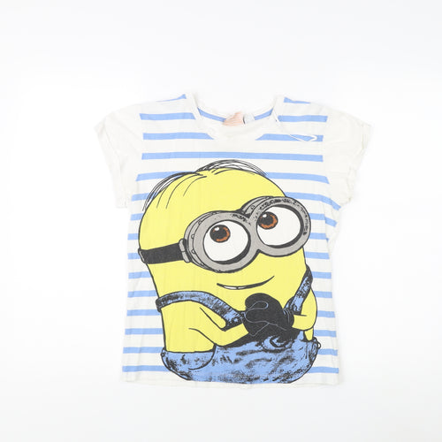 Minions Women's XS Multicoloured T-Shirt, Casual Summer