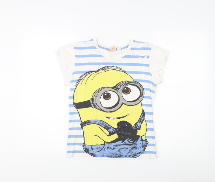 Minions Women's XS Multicoloured T-Shirt, Casual Summer