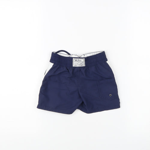 Polo Ralph Lauren Boys Blue Swim Trunks, 24 Months