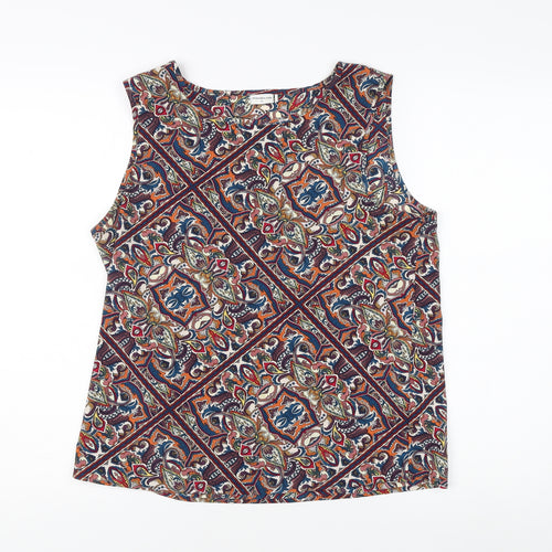 Jacqueline de Yong Women's Multicoloured Blouse Size 8