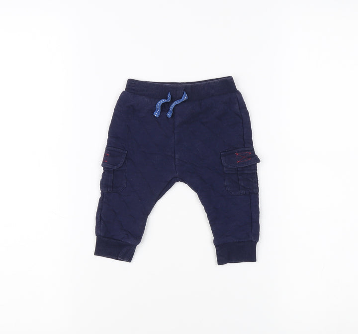Jasper Conran Unisex Baby Blue Jogger Trousers 3-6 Months