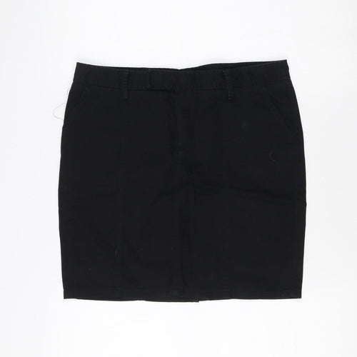 Calvin Klein Jeans Women's Black Pencil Skirt Size 12