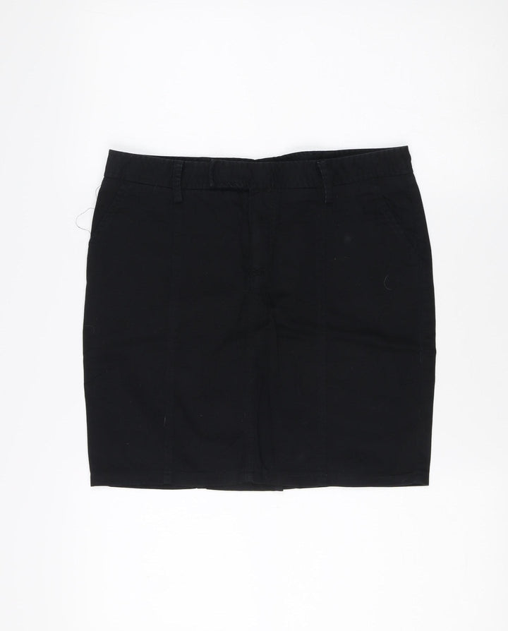 Calvin Klein Jeans Women's Black Pencil Skirt Size 12