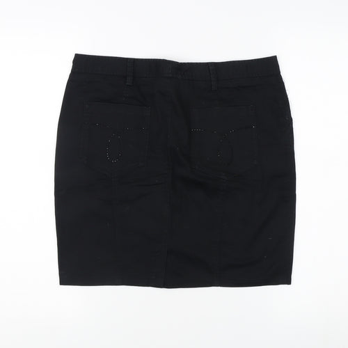 Calvin Klein Jeans Women's Black Pencil Skirt Size 12