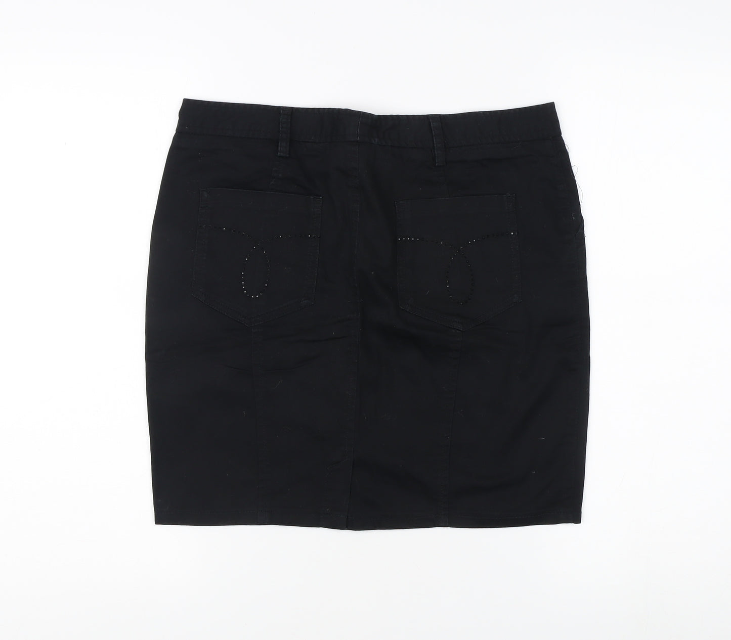 Calvin Klein Jeans Women's Black Pencil Skirt Size 12